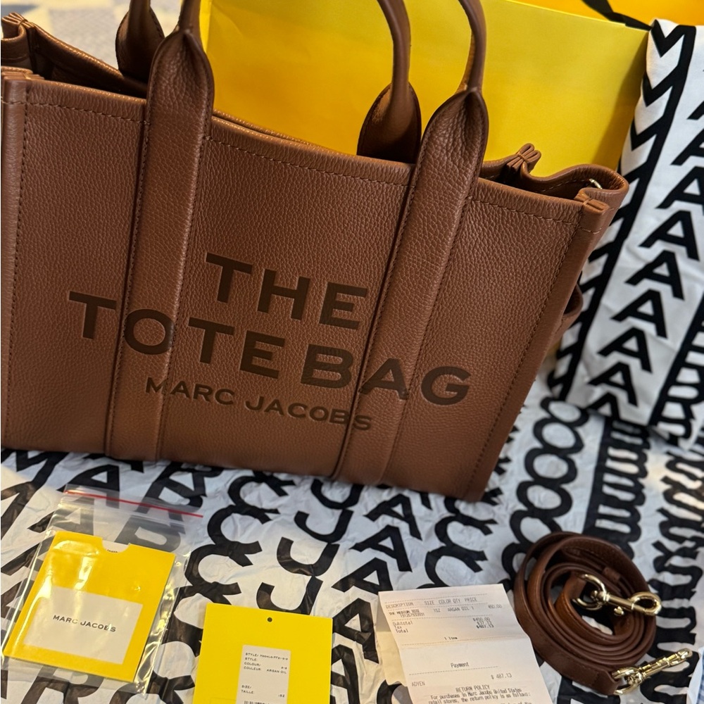 Marc Jacobs Brown Tote Bag